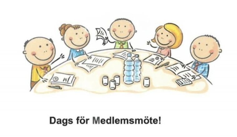 Medlemsmöte 27/11 kl18:00